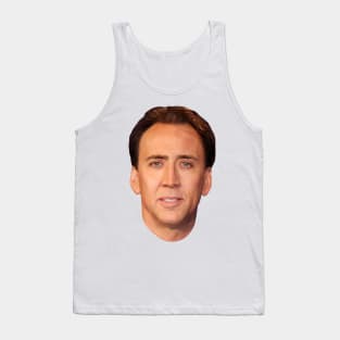 Nicolas Cage's Head Tank Top